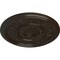 Ekena Millwork Marseille Ceiling Medallion (Fits Canopies up to 4 1/4"), 16 1/8"OD x 5/8"P, Stone Hearth CM16MASHF - alternate 2
